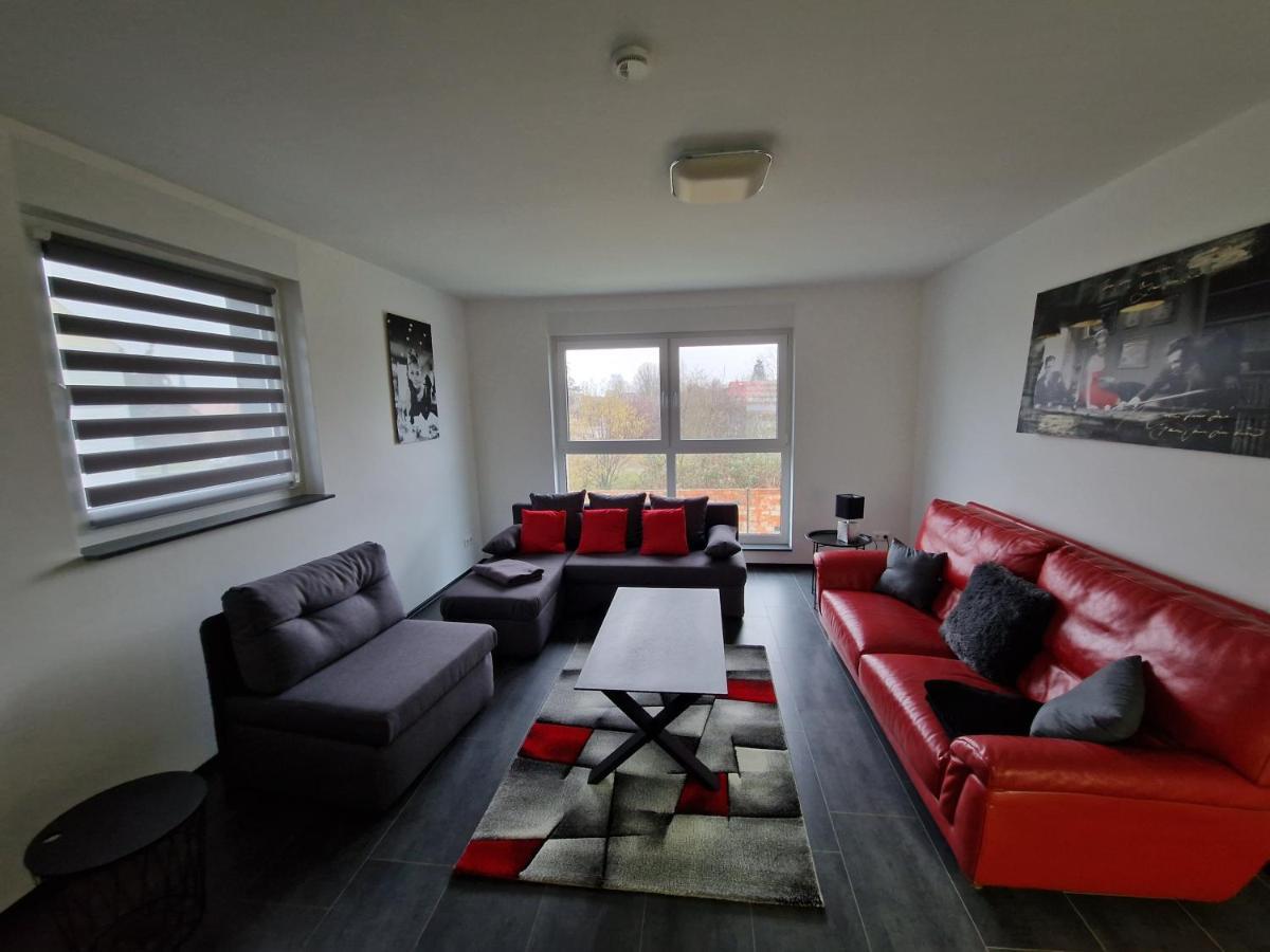 Luxus Ferienwohnung Irxleben Exterior foto