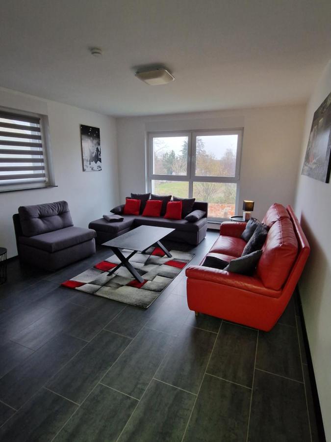 Luxus Ferienwohnung Irxleben Exterior foto